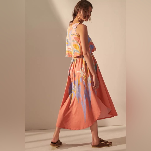 SOLD — ANTHROPOLOGIE SATURDAY SUNDAY COLORFUL JOLIE SUMMER DRESS - Picture 9 of 11